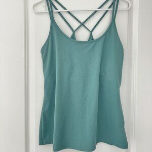 Seafoam Green Women's Old Navy Active Powersoft Racerback Workout Tank Top